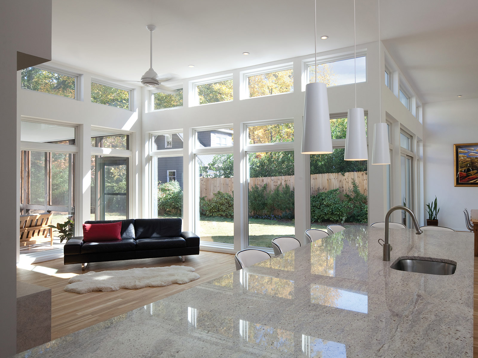 bellevue wa anderson 100 Series Living Room window installation