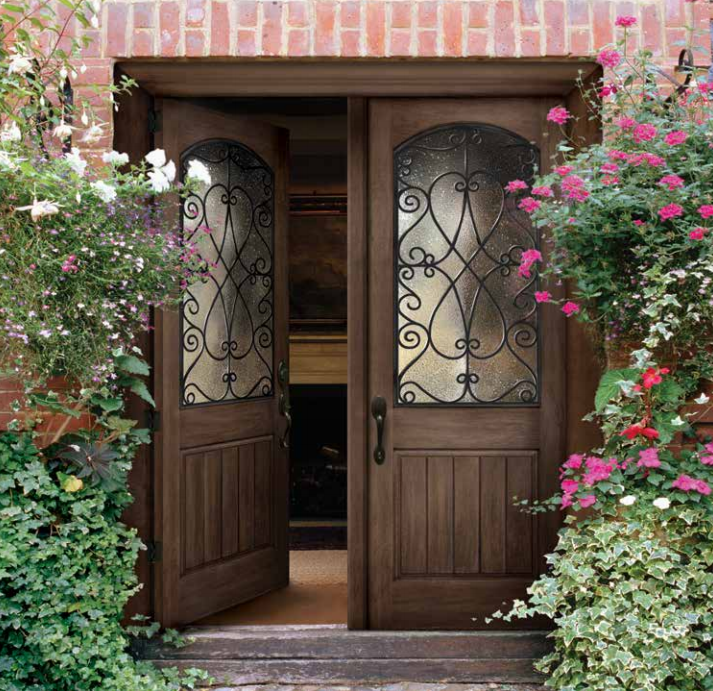 Everett WA Fiberglass Doors Rustic Collection Washington Energy