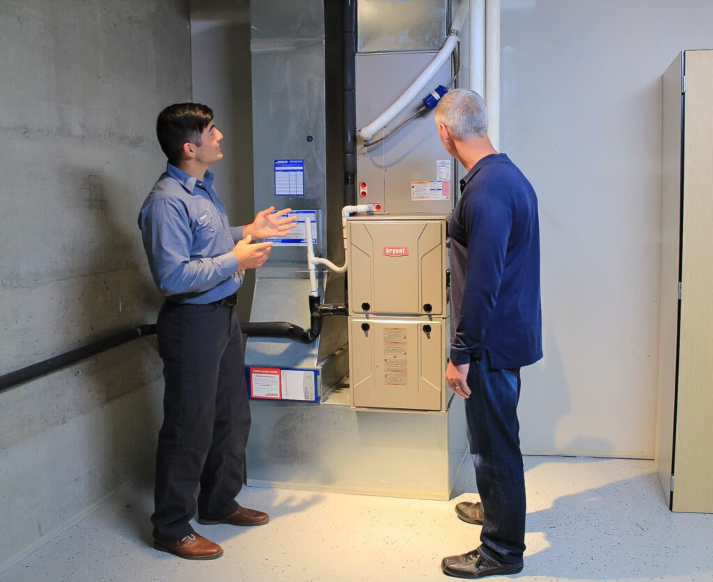 furnace installation