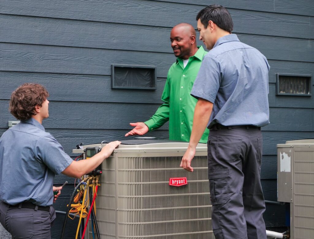 Maintenance Plan, home-owner with Washington energy experts