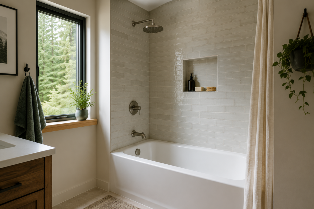 Bathroom with Fixtures