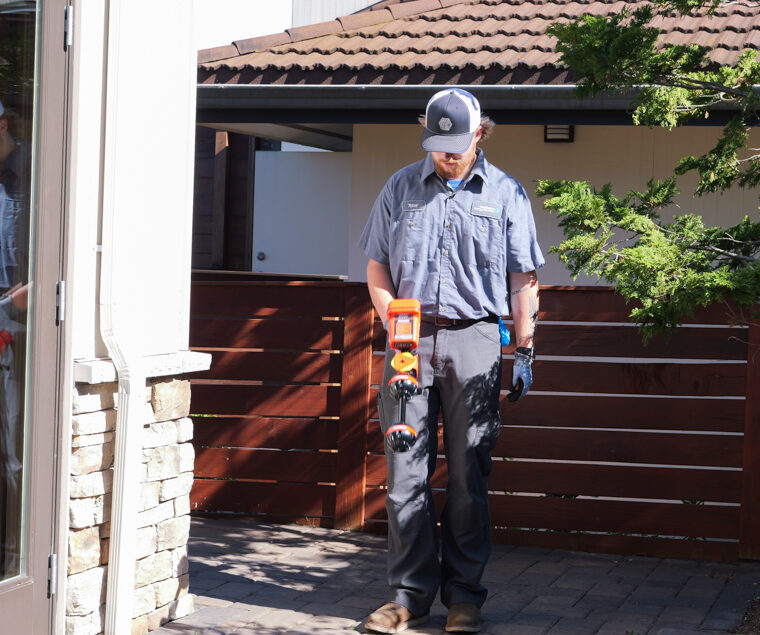 Wes tech looking for sewer line